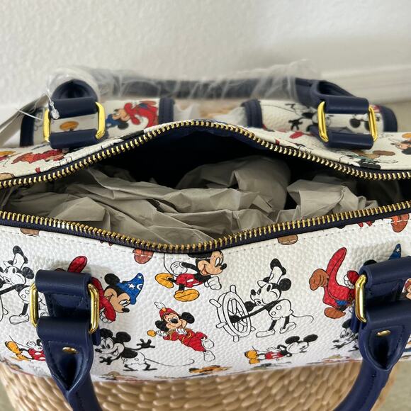 Mickey Mouse Through the Years Handbag New With Tag Authentic WDW Parks - Picture 14 of 16